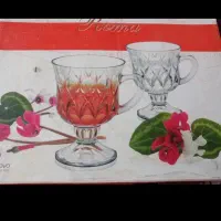 فنجان استکان ایتالیایی خارجی نو