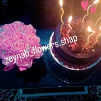 گـل روبــانـی|گل مصنوعی|گناباد, |دیوار