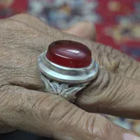 انگشتر نقره مردانه