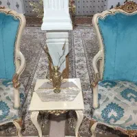 مبل 9 نفره استیل چوب راش و گردو