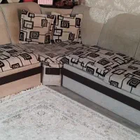 مبل ال به همراه دراور اینه دار پنج میلیون تومان|مبلمان خانگی و میز عسلی|فردیس, شهرک ناز|دیوار