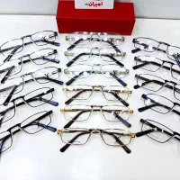 فریم عینک فلزیL.V نیمه عینک امیران نگاه