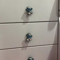 تخت نوزاد نوجوان اسمورف ها با تشک