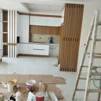 نقاشی ساختمان رنگارنگ