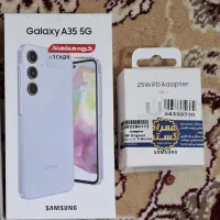 سامسونگ a35 با شارژر در حد نو