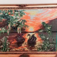 تابلو کوپلن قدیمی دوست بافت قیمت توافقی