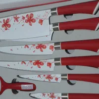 ست چاقو هفت پارچه دالتون کیفیت دسته وتیغه خوبه