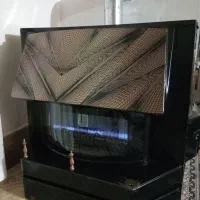 بخاری گازی طرح شومینه