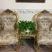 مبل نیمه کلاسیک۷ نفره +جلو مبلی+کاور رو مبلی|مبلمان خانگی و میز عسلی|قرچک, شهرک الحدید|دیوار