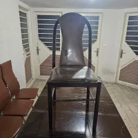 صندلی اداری فلزی ۴ عدد|دفتر کار|قزوین, |دیوار