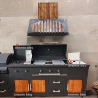 باربیکیو آیلند پک کامل با هود