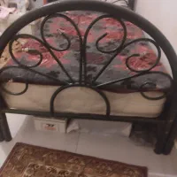 تخت فلزی تک نفره بدون تشک