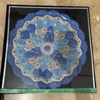 بشقاب میناکاری ۴۰سانت