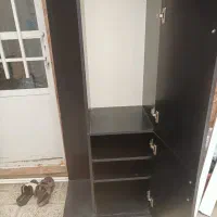 کمد چوبی جای رختی وکفشی