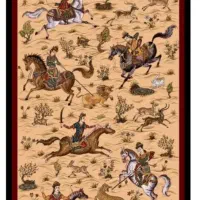نخ و نقشه قالیبافی|تابلو فرش|کوهسار (البرز), |دیوار