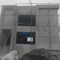 سیمان کاری سیاه وسفید دیوار چینی