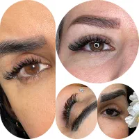 اکستنشن مژه و‌ لیفت ابرو‌ و مژه