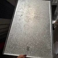 ۳۰عددسینی فر ۲۰سینی ویترین قنادی ارابه و میز کار|فروشگاه و مغازه|محمدشهر, محمدشهر|دیوار