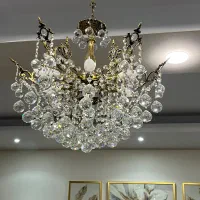 لوستر برنز یا برنج|لوستر و چراغ آویز|کرج, شهرک ظفر|دیوار