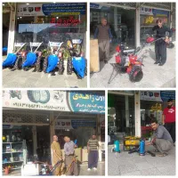 ۷/۵ کیلو وات موتور برق بنزینی اگرو ماشین استارتی