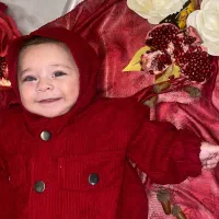 سرهمی مخمل نوزادی یلدایی