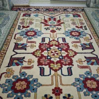 گلیم فرش ۹متری...همراه دودست شاه نشین