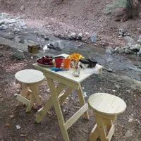 کرسی چوبی تاشویی|بخاری، هیتر، شومینه|کرج, حسین‌آباد|دیوار