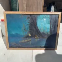 تابلو ابرنگ کار دست|تابلو، نقاشی، عکس|بروجرد, |دیوار