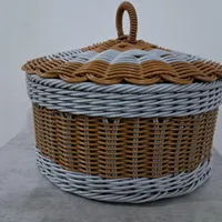 سبد دست بافت(سنتی)|صنایع دستی و سایر لوازم تزئینی|یاسوج, |دیوار