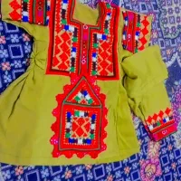 لباس بلوچی بچگانه .دخترانه