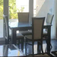 میز چهار نفره با چهار صندلی نراد