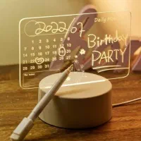 چراغ نئونی طرح یاداشت