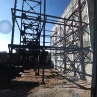 فروش زمین با اسکلت فلزی