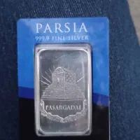شمش یک اونس نقره پارسیا