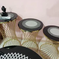 میز عسلی استیل|مبلمان خانگی و میز عسلی|محمدیه-قزوین, |دیوار