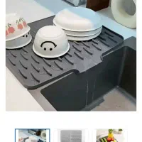 پد ابچکان ضد لغزش کنار سینک مدل سیلیکونی