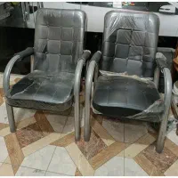 دو عدد صندلی انتظار مبلی