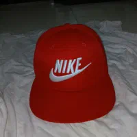 کلاه کپ نایک رنگ قرمز  خوش رنگ