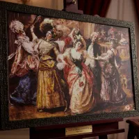 تابلوی رقص و پایکوبی (سبک اروپایی)