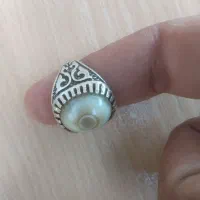 فروش انگشتر باباقوری سنگ بسیار خاصیت دار