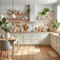 کابینت نئوکلاسیک با رنگ پلی اورتان