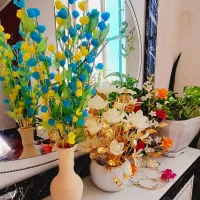 گل کریستال|گل مصنوعی|یاسوج, |دیوار