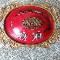 شکالت خوری آنتیک با مارک حکاکی شده کلکسیونی