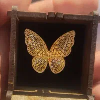 انگشتر  پروانه در حد نو