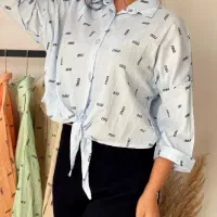 شومیز ترند گره ای