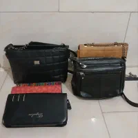 تعدادی کیف دوشی،کیف پول