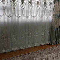 پرده پذیرایی در حد نو|پرده، رانر، رومیزی|قرچک, شهرک طلائیه|دیوار