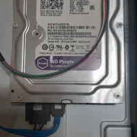 هارد وسترن بنفش 1 ترا 100% dvr دوربین مداربسته