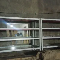 فروش دو عدد ویترین با شیشه