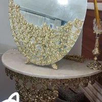 آینه و شمعدان برنز